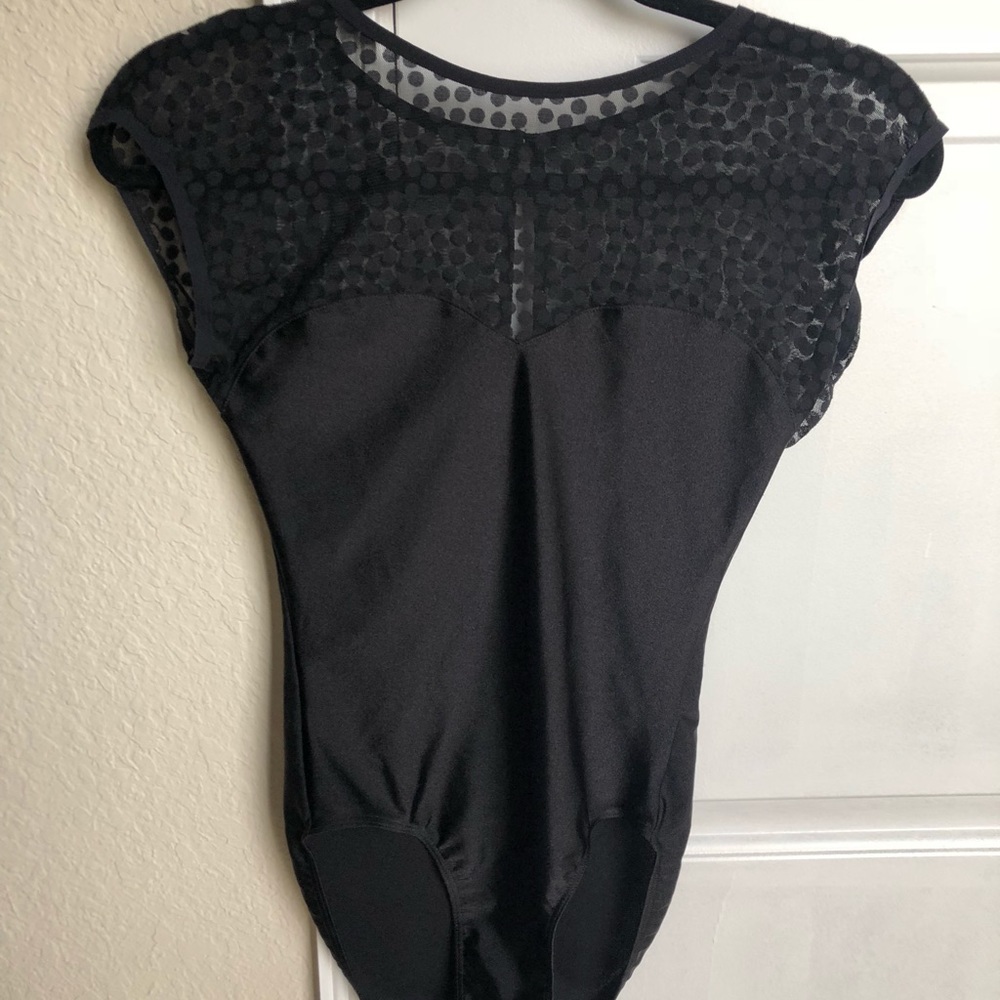 American Apparel Polka-Dot Bodysuit